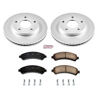 PowerStop® - Z17 Evolution Geomet® Plain Front Brake Kit