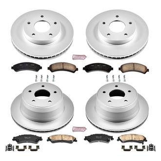 PowerStop® - Z17 Evolution Geomet® Plain Brake Kit