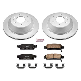 PowerStop® - Z17 Evolution Geomet® Plain Rear Brake Kit