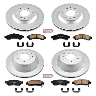 PowerStop® - Z17 Evolution Geomet® Plain Brake Kit