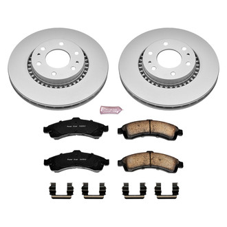 PowerStop® - Z17 Evolution Geomet® Plain Front Brake Kit