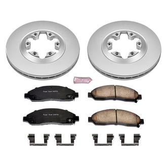 PowerStop® - Z17 Evolution Geomet® Plain Front Brake Kit