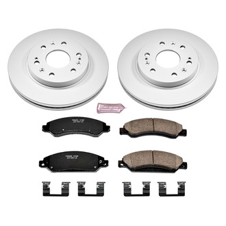 PowerStop® - Z17 Evolution Geomet® Plain Front Brake Kit