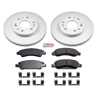 PowerStop® - Z17 Evolution Geomet® Plain Front Brake Kit