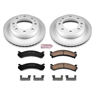PowerStop® - Z17 Evolution Geomet® Plain Front Brake Kit