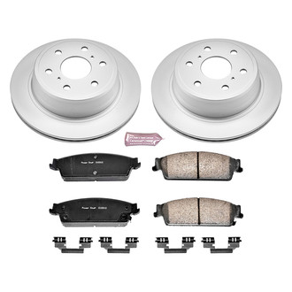 PowerStop® - Z17 Evolution Geomet® Plain Rear Brake Kit