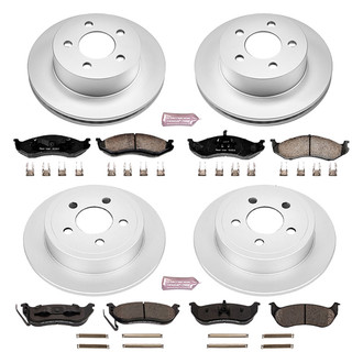 PowerStop® - Z17 Evolution Geomet® Plain Brake Kit