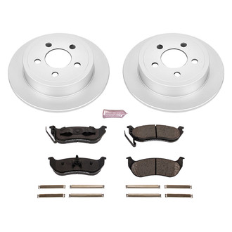 PowerStop® - Z17 Evolution Geomet® Plain Rear Brake Kit