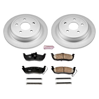 PowerStop® - Z17 Evolution Geomet® Plain Rear Brake Kit