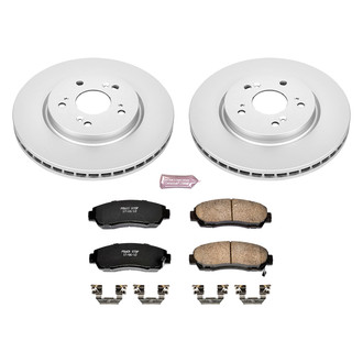 PowerStop® - Z17 Evolution Geomet® Plain Front Brake Kit
