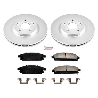 PowerStop® - Z17 Evolution Geomet® Plain Front Brake Kit