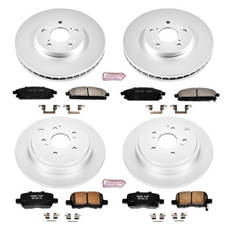 PowerStop® - Z17 Evolution Geomet® Plain Brake Kit