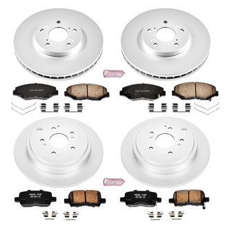 PowerStop® - Z17 Evolution Geomet® Plain Brake Kit
