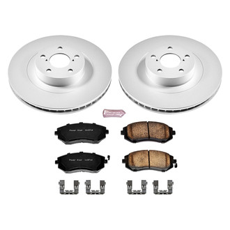 PowerStop® - Z17 Evolution Geomet® Plain Front Brake Kit