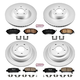 PowerStop® - Z17 Evolution Geomet® Plain Brake Kit