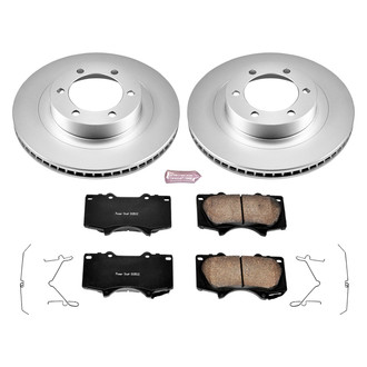 PowerStop® - Z17 Evolution Geomet® Plain Front Brake Kit