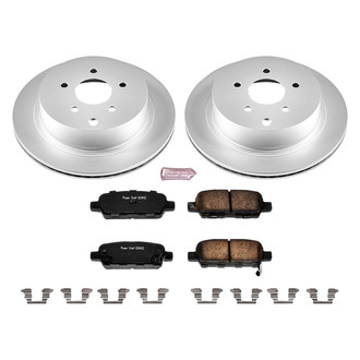 PowerStop® - Z17 Evolution Geomet® Plain Rear Brake Kit