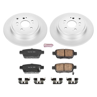 PowerStop® - Z17 Evolution Geomet® Plain Rear Brake Kit