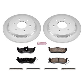 PowerStop® - Z17 Evolution Geomet® Plain Rear Brake Kit