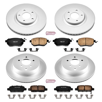 PowerStop® - Z17 Evolution Geomet® Plain Brake Kit