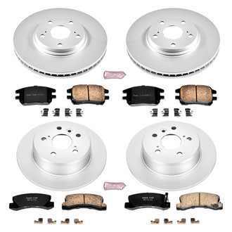 PowerStop® - Z17 Evolution Geomet® Plain Brake Kit