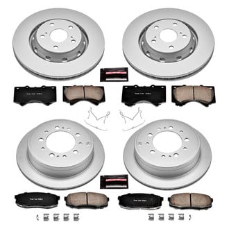 PowerStop® - Z17 Evolution Geomet® Plain Brake Kit