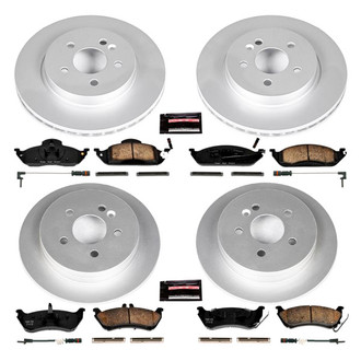PowerStop® - Z17 Evolution Geomet® Plain Brake Kit