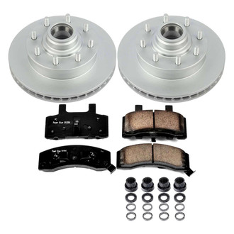 PowerStop® - Z17 Evolution Geomet® Plain Front Brake Kit
