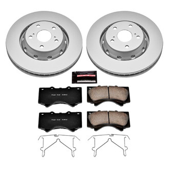 PowerStop® - Z17 Evolution Geomet® Plain Front Brake Kit