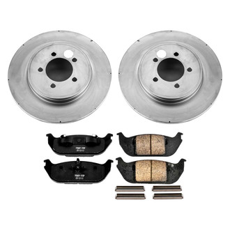 PowerStop® - Z17 Evolution Geomet® Plain Rear Brake Kit