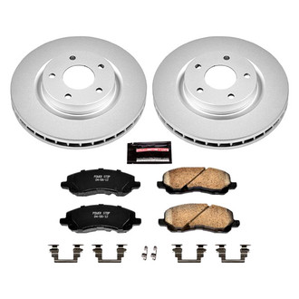PowerStop® - Z17 Evolution Geomet® Plain Front Brake Kit