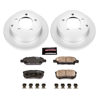 PowerStop® - Z17 Evolution Geomet® Plain Rear Brake Kit