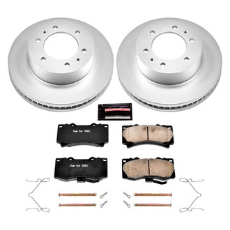 PowerStop® - Z17 Evolution Geomet® Plain Front Brake Kit