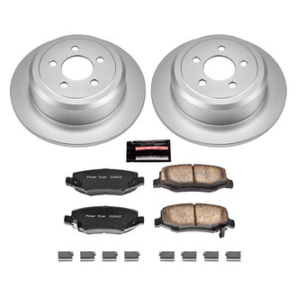 PowerStop® - Z17 Evolution Geomet® Plain Rear Brake Kit