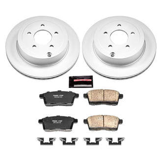 PowerStop® - Z17 Evolution Geomet® Plain Rear Brake Kit