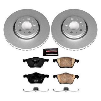 PowerStop® - Z17 Evolution Geomet® Plain Front Brake Kit