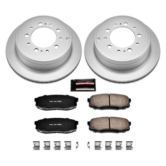 PowerStop® - Z17 Evolution Geomet® Plain Rear Brake Kit