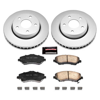 PowerStop® - Z17 Evolution Geomet® Plain Front Brake Kit