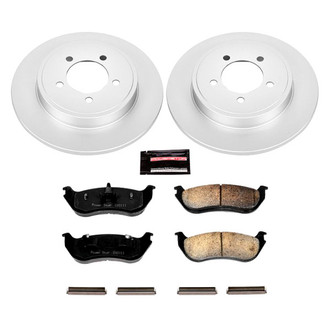 PowerStop® - Z17 Evolution Geomet® Plain Rear Brake Kit
