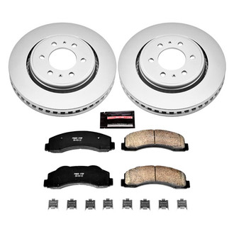PowerStop® - Z17 Evolution Geomet® Plain Front Brake Kit