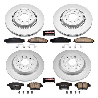 PowerStop® - Z17 Evolution Geomet® Plain Brake Kit