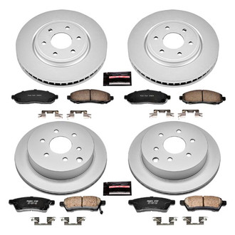 PowerStop® - Z17 Evolution Geomet® Plain Brake Kit