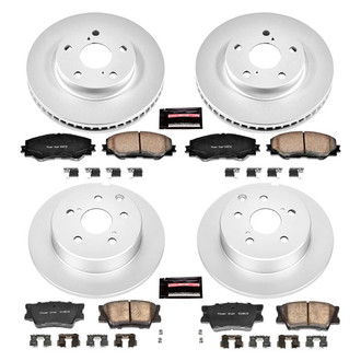 PowerStop® - Z17 Evolution Geomet® Plain Brake Kit