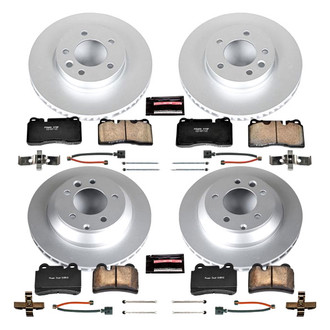 PowerStop® - Z17 Evolution Geomet® Plain Front and Rear Brake Kit