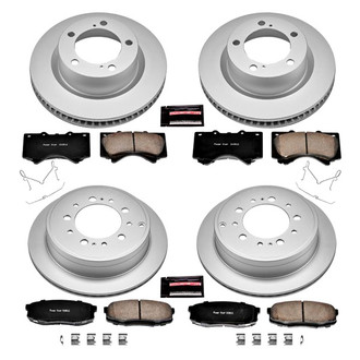 PowerStop® - Z17 Evolution Geomet® Plain Brake Kit