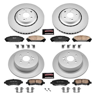 PowerStop® - Z17 Evolution Geomet® Plain Brake Kit