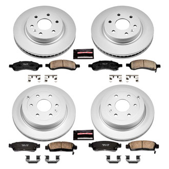 PowerStop® - Z17 Evolution Geomet® Plain Brake Kit