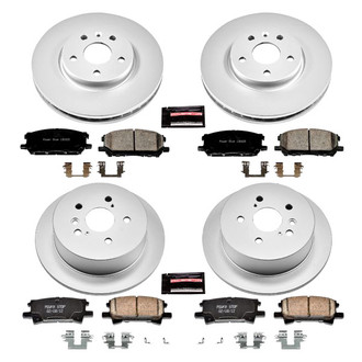 PowerStop® - Z17 Evolution Geomet® Plain Brake Kit