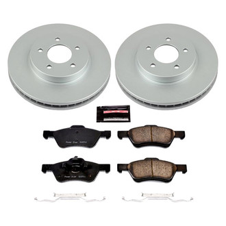 PowerStop® - Z17 Evolution Geomet® Plain Front Brake Kit