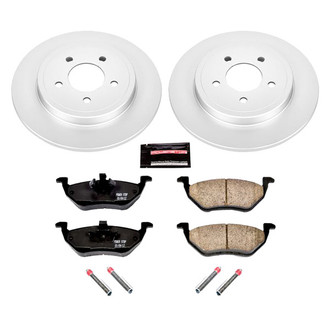 PowerStop® - Z17 Evolution Geomet® Plain Rear Brake Kit